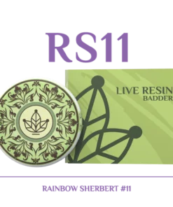 BOTANICAL GARDENS RS11 – (RAINBOW SHERBERT #11) LIVE RESIN BADDER