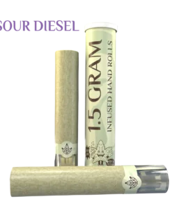 BOTANICAL GARDENS SOUR DIESEL 1.5 GRAM INFUSED HAND ROLLS