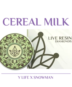 BOTANICAL GARDENS CEREAL MILK – (Y LIFE X SNOWMAN)  LIVE RESIN DIAMONDS