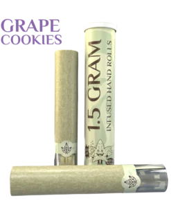 BOTANICAL GARDENS GRAPE COOKIES 1.5 GRAM INFUSED HAND ROLLS